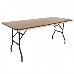 RECTANGULAR WOODEN BUFFET TABLE 200 CM