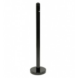 BLACK FREESTANDING ASHTRAY