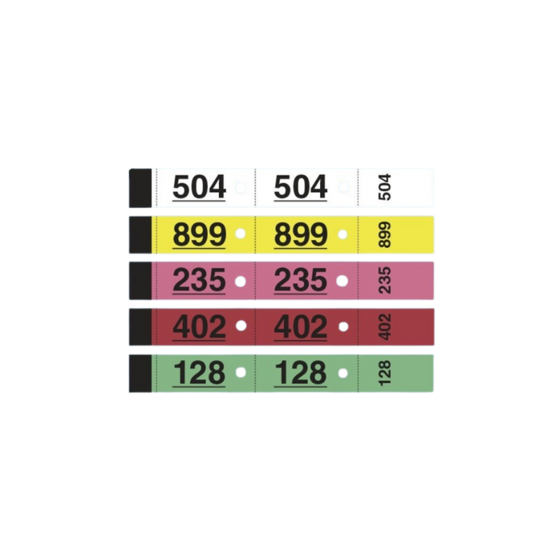 CARNET DE VESTIAIRE - 50 TICKETS