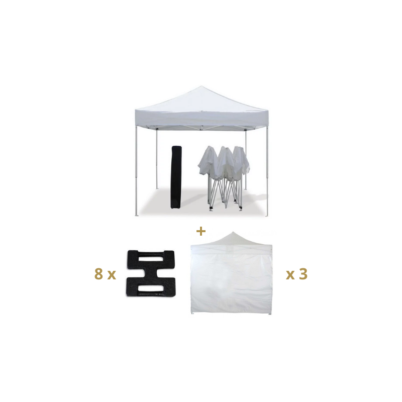 PACK TENTE PLIANTE 9M2