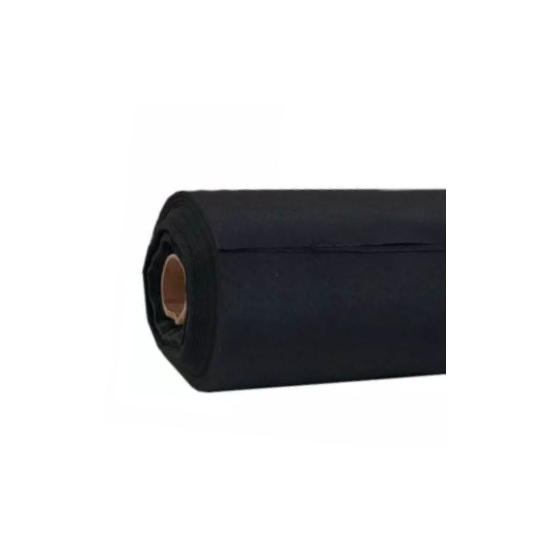 ROULEAU DE COTON GRATTÉ NOIR 50M