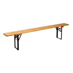 WOODEN FAIR BENCH