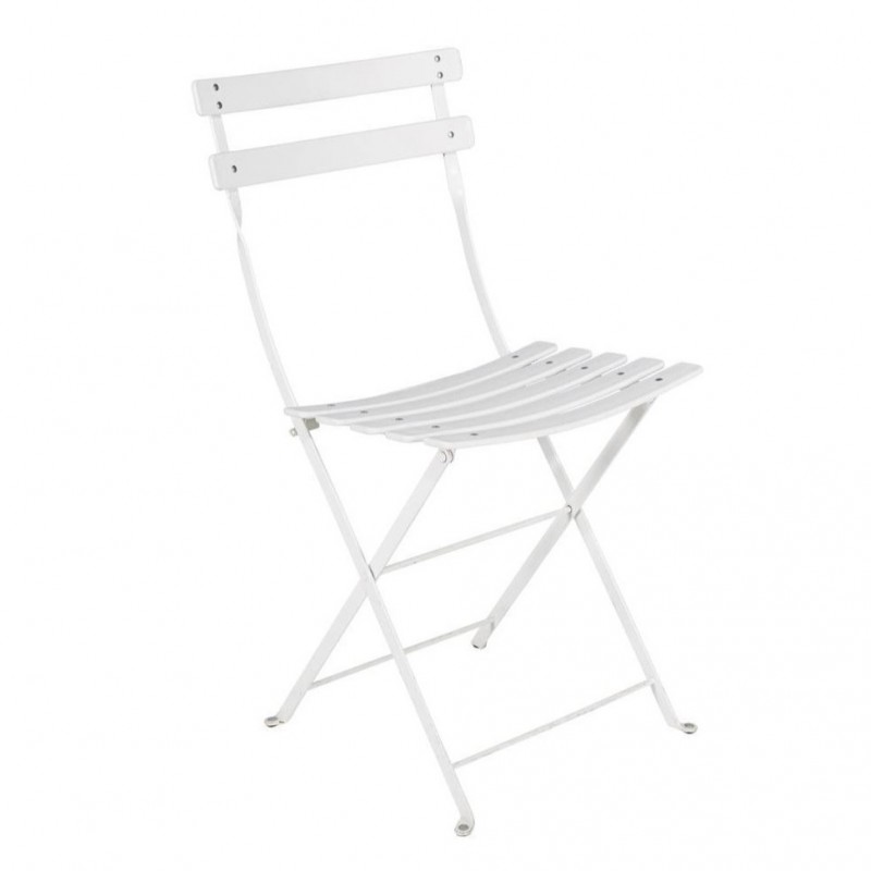 CHAISE PLIANTE SQUARE BLANCHE