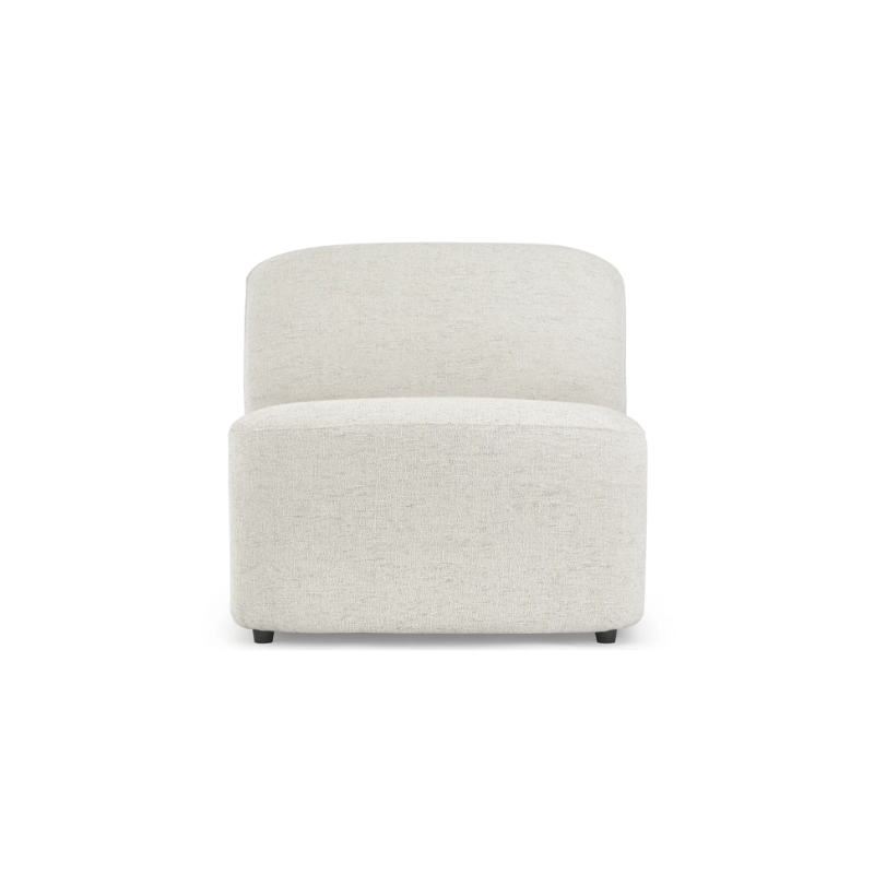 FAUTEUIL ALBA BOUCLETTE BLANC
