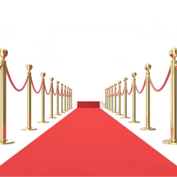 TAPIS ROUGE LARGEUR 1M