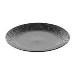 ASSIETTE MODULO NATUREL NOIR