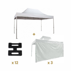 PACK TENTE PLIANTE 24M2