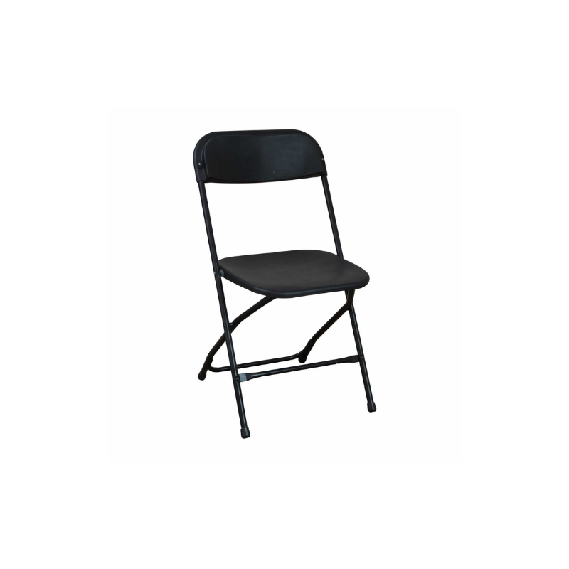 CHAISE PLIANTE LÉON NOIRE