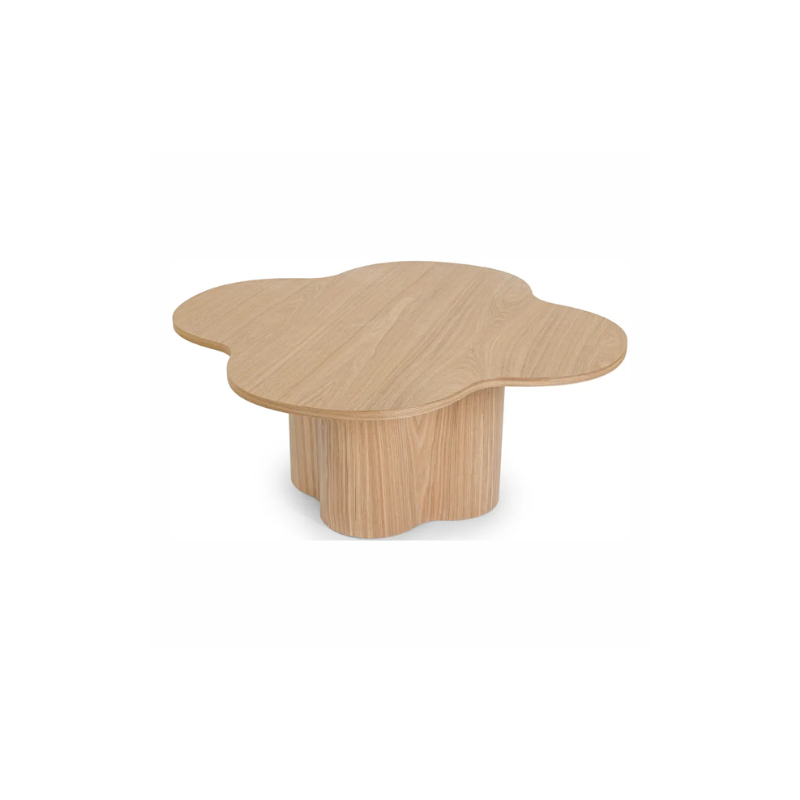 TABLE BASSE FLEUR EN BOIS