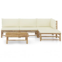 TABLE BASSE CARRÉE BAMBOU