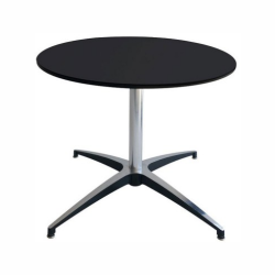 TABLE BASSE MODULO NOIR PIED EN CROIX