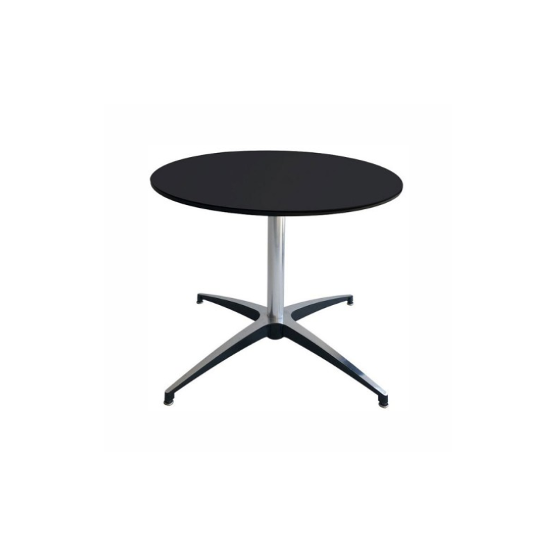 TABLE BASSE MODULO NOIR PIED EN CROIX
