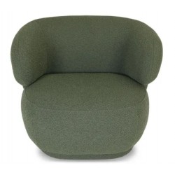 FAUTEUIL GIULIA BOUCLETTE VERT