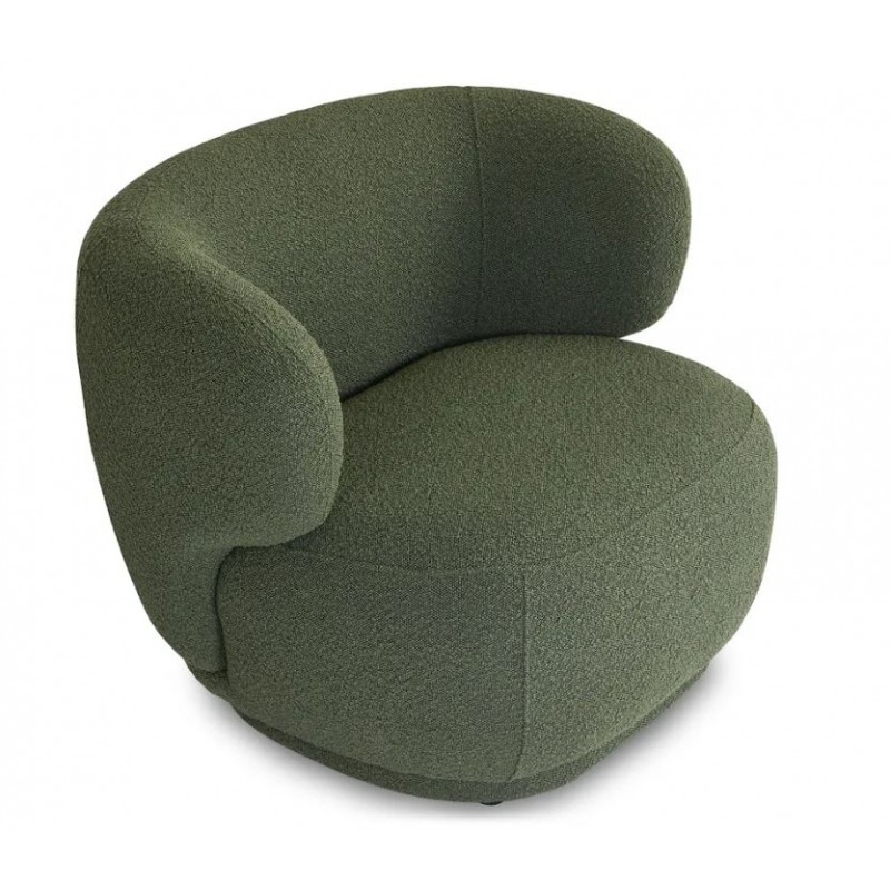 FAUTEUIL GIULIA BOUCLETTE VERT