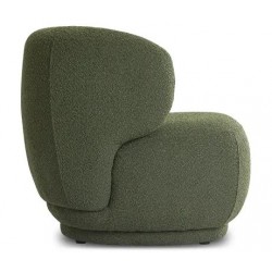 FAUTEUIL GIULIA BOUCLETTE VERT
