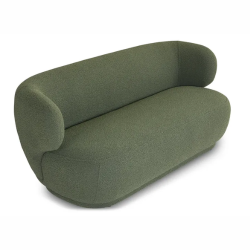 CANAPÉ GIULIA BOUCLETTE VERT