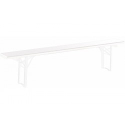 BANC KERMESSE BLANC