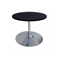 ROUND MODULO COFFEE TABLE WITH BLACK TOP