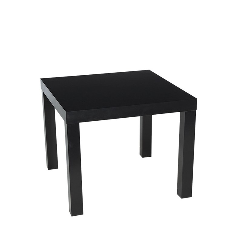 TABLE BASSE CARRÉE BASIC NOIRE