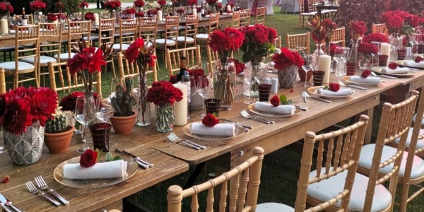 Top 5 des tendances de mobilier pour les mariages en 2024